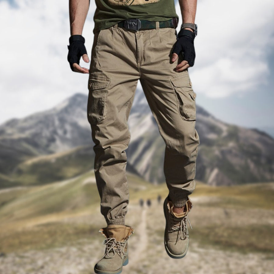 Magnus Trousers in Beige