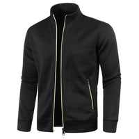 Magnus Vest with Stand Collar in Black