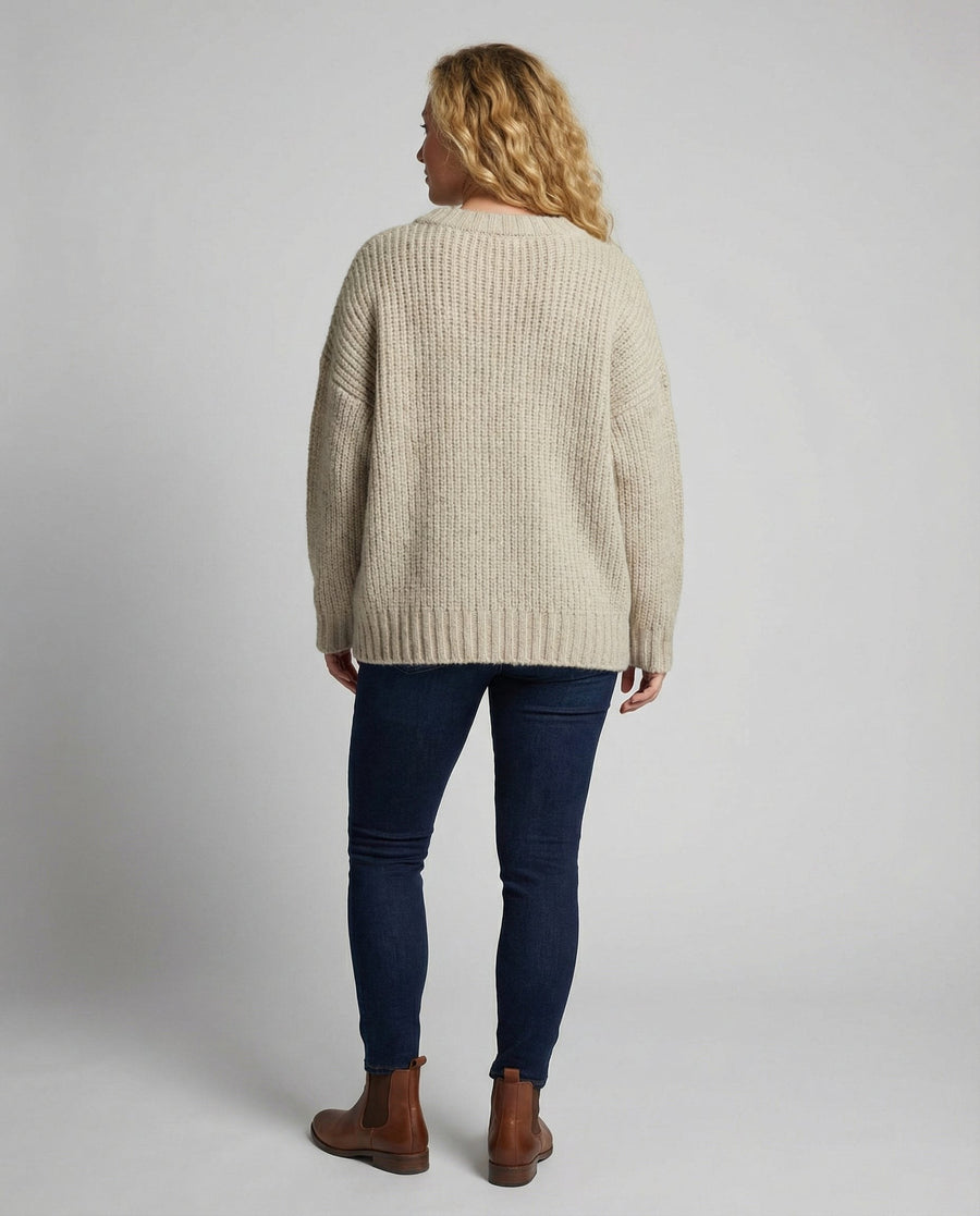 Maia Comfortable Sweater with Oversized