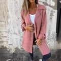 Maia Elegant Coat with Pockets