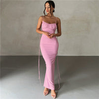 Maia Maxi Dress in Pink