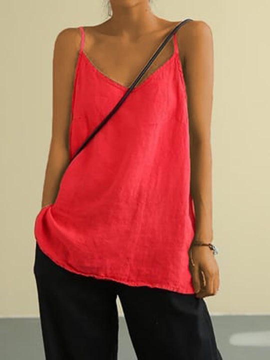 Maia Top in Red