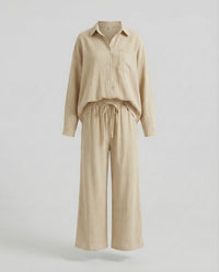 Maia Trousers in Apricot
