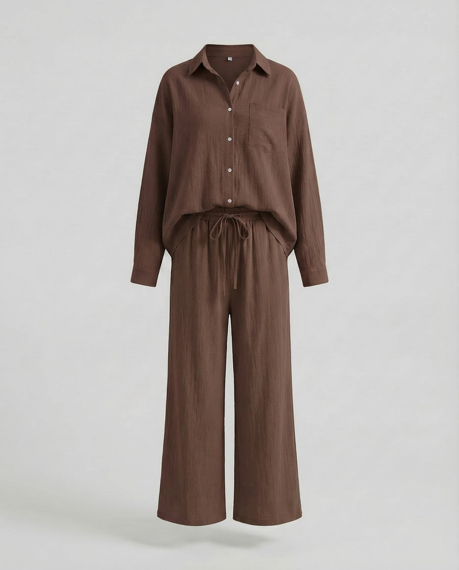 Maia Trousers in Brown