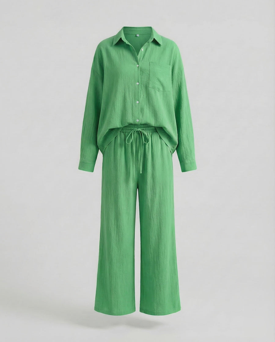 Maia Trousers in Neongruen