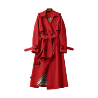 Emily | Women's Double-Breasted Belted Trench Coat