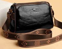 Majestic™ Leather Bag in Black