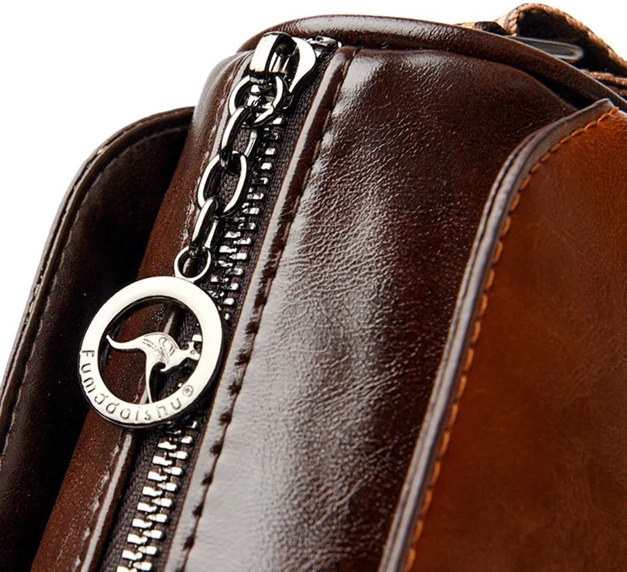 Majestic™ Leather Bag in White