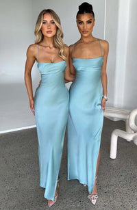 Lorna Maxi Dress – Turquoise