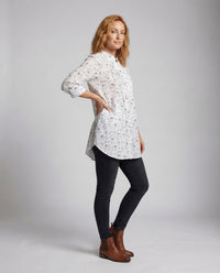 Malia Blouse with Pleated