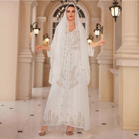 Malia Elegant Dress in White