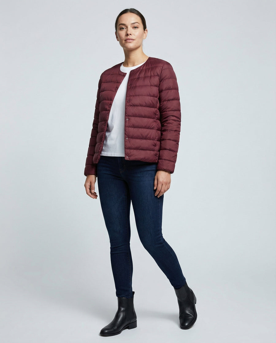 Malia Lightweight Jacket in Red