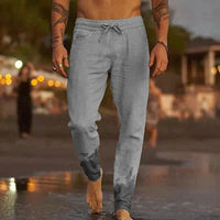 Malte Casual Trousers in Grey