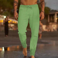 Malte Casual Trousers in Light Green
