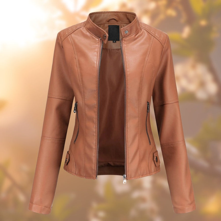 Malte Elegant Jacket in Sienna