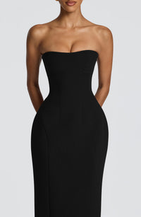 Jemima Maxi Dress – Black