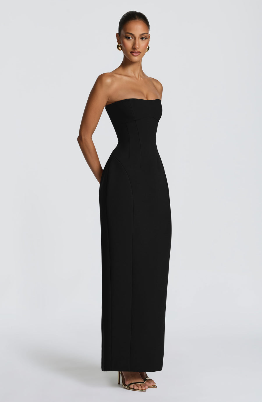 Jemima Maxi Dress – Black