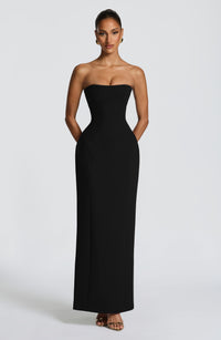 Jemima Maxi Dress – Black