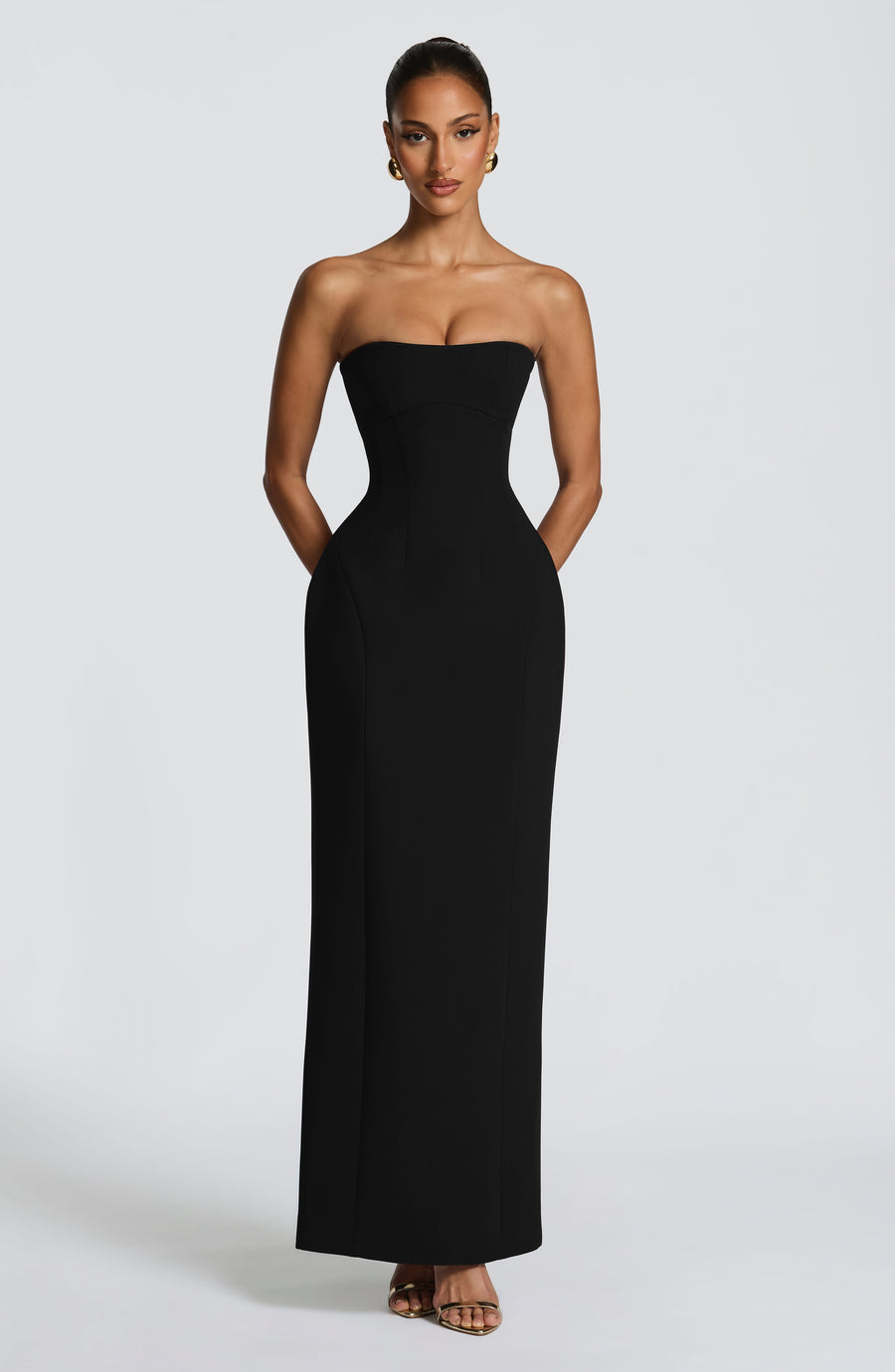 Jemima Maxi Dress – Black