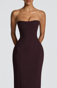 Jemima Maxi Dress – Plum
