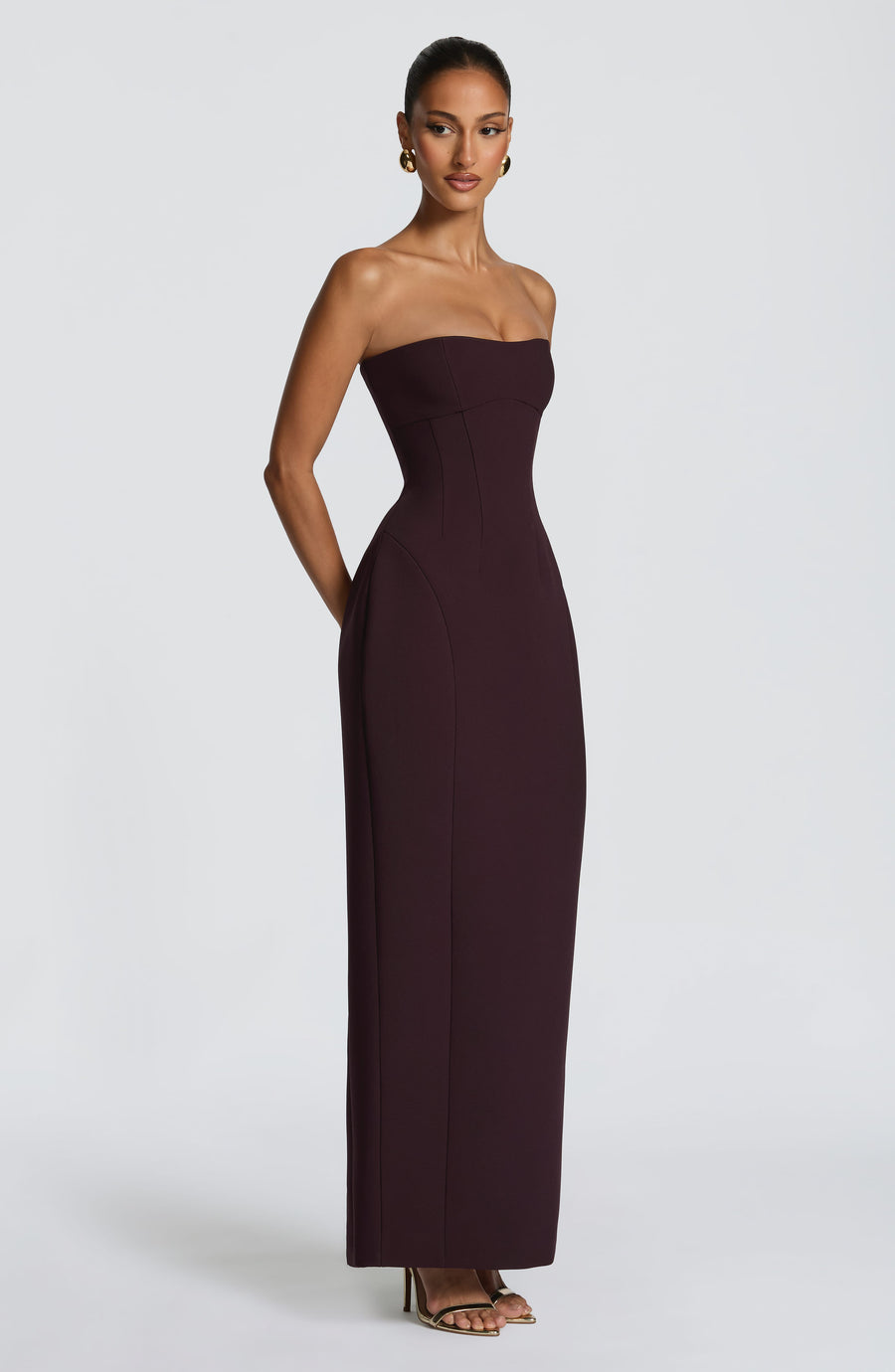 Jemima Maxi Dress – Plum