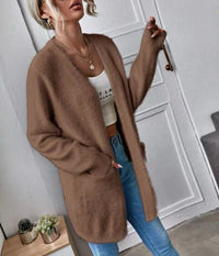 Mara Cardigan in Brown