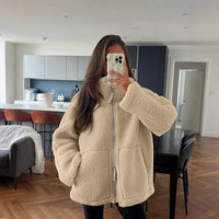 Mara Jacket with Pockets in Khaki