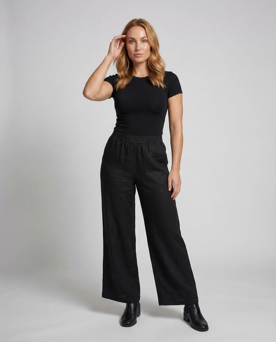 Mara Linen Blend Trousers