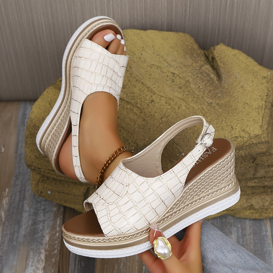 Marbella™ Wedge Sandals Sculpted elegance with summer lift