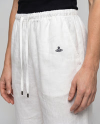 Maren Linen Trousers with Elastic Waist