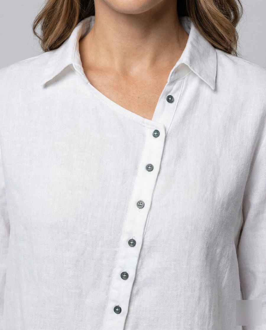 Margot Blouse with Button Front