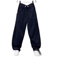 Mariana Comfortable Trousers with Pockets in Light Grey