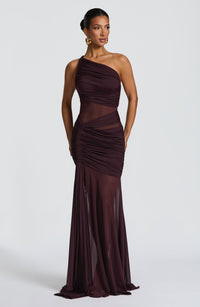 Danielle Maxi Dress – Plum