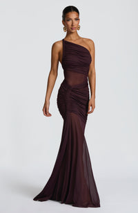 Danielle Maxi Dress – Plum