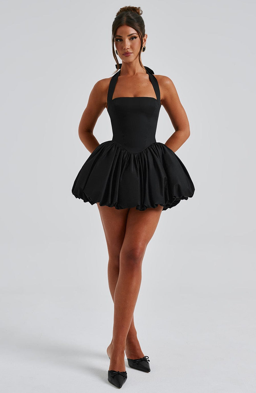 Sally Mini Dress – Black