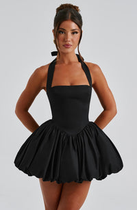 Sally Mini Dress – Black