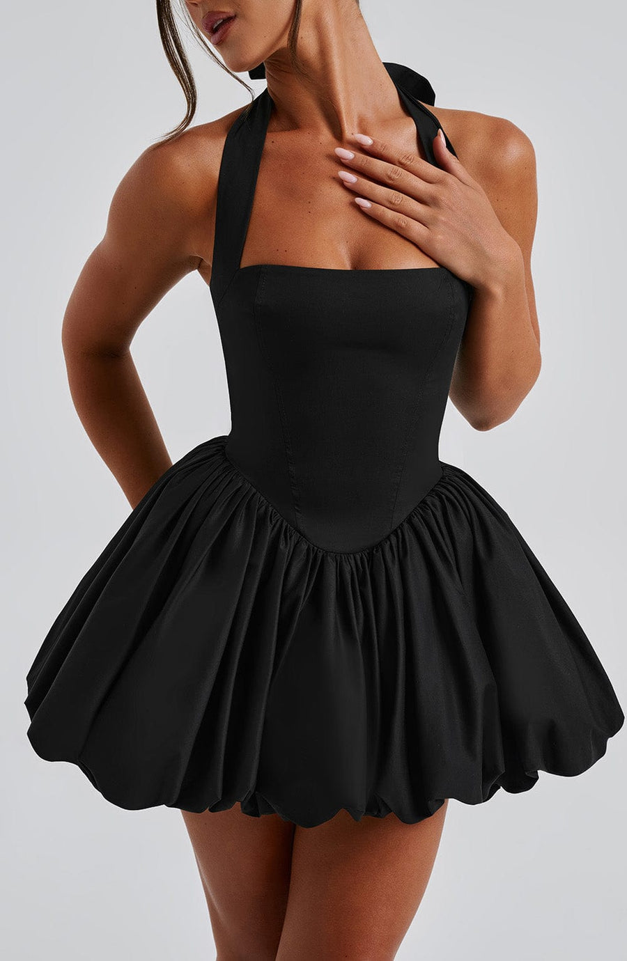 Sally Mini Dress – Black