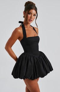 Sally Mini Dress – Black