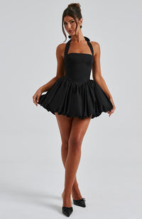 Sally Mini Dress – Black