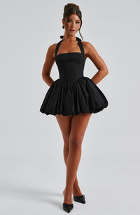 Sally Mini Dress – Black