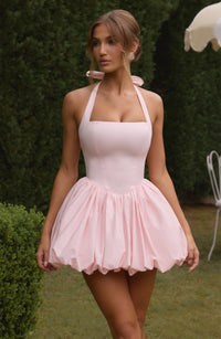 Sally Mini Dress – Blush