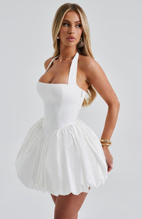 Sally Mini Dress – Ivory