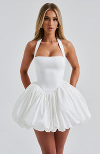 Sally Mini Dress – Ivory
