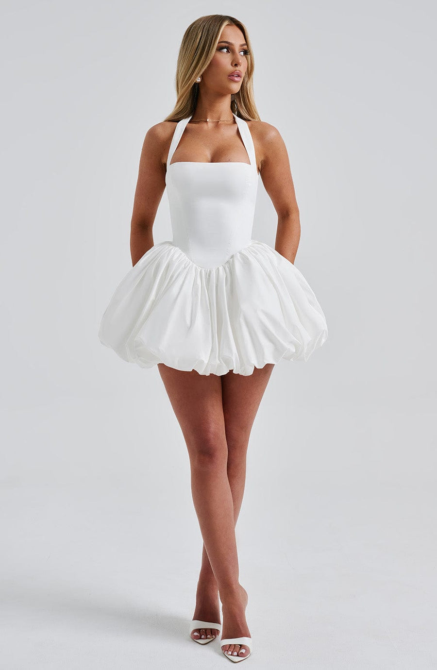 Sally Mini Dress – Ivory