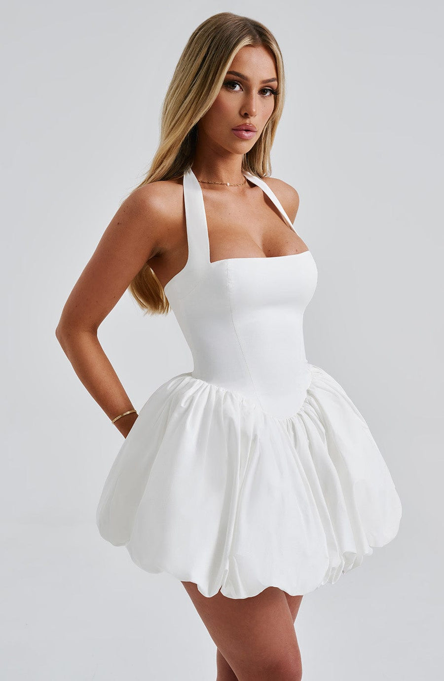 Sally Mini Dress – Ivory