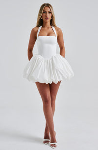 Sally Mini Dress – Ivory