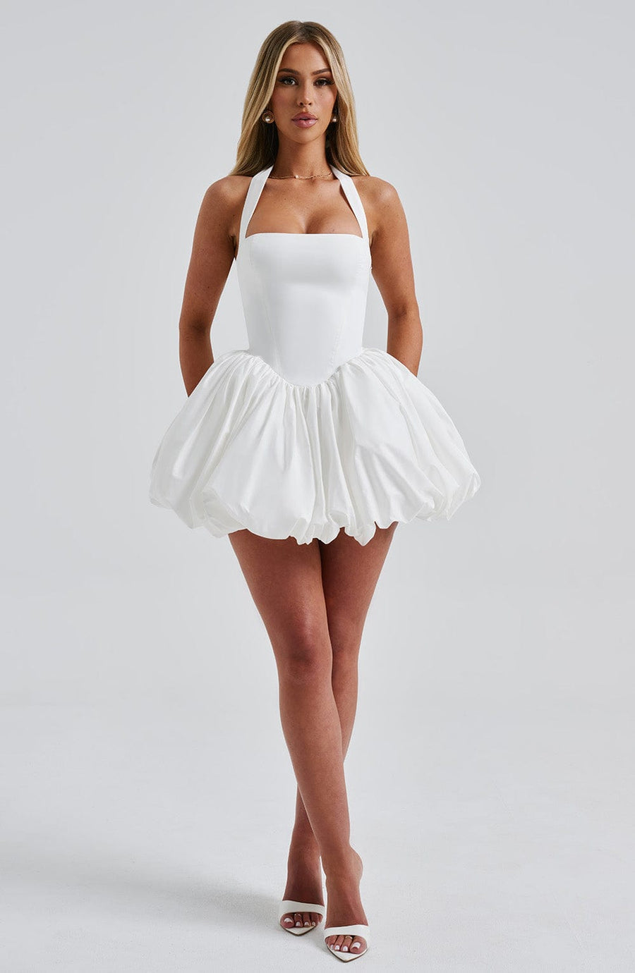Sally Mini Dress – Ivory