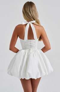 Sally Mini Dress – Ivory