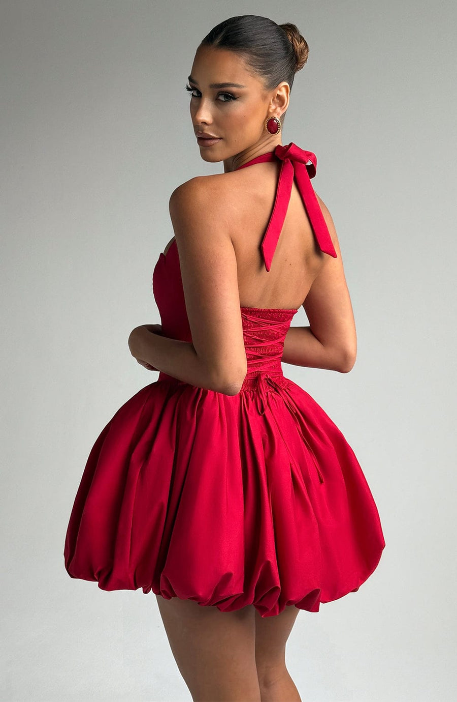 Sally Mini Dress – Red