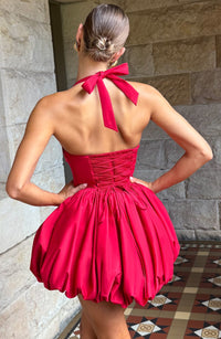 Sally Mini Dress – Red